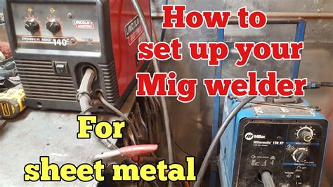 power supply for mig welding sheet metal|best welding for thin metal.